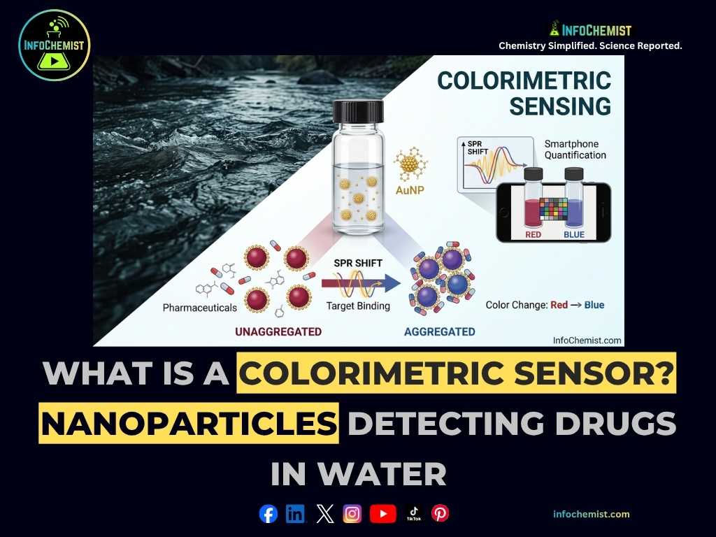 What Is a Colorimetric Sensor? Nanoparticles Detecting Drugs in Water