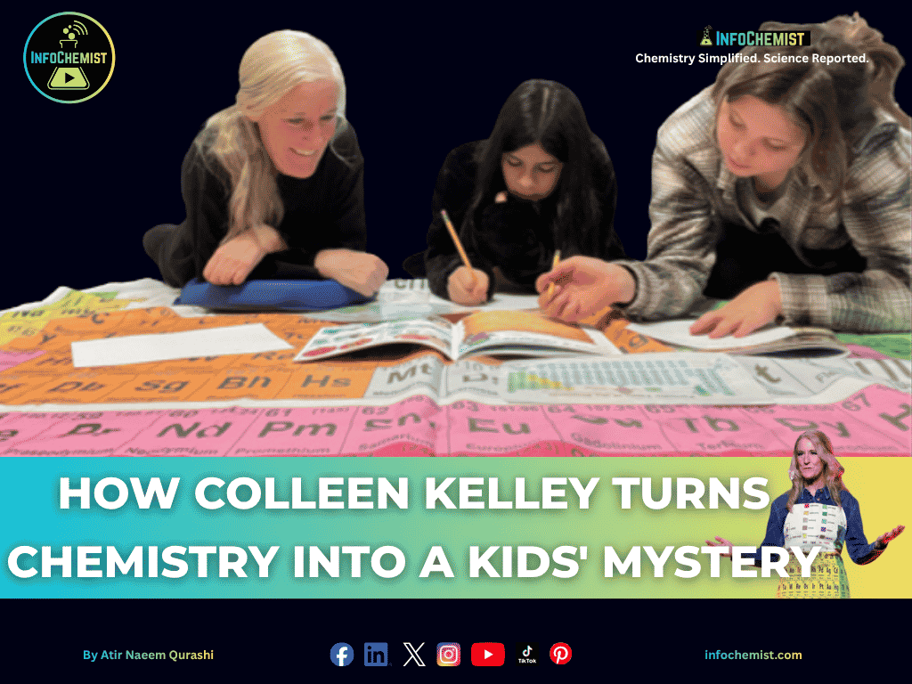How Colleen Kelley Turns Chemistry Into a Kids’ Mystery
